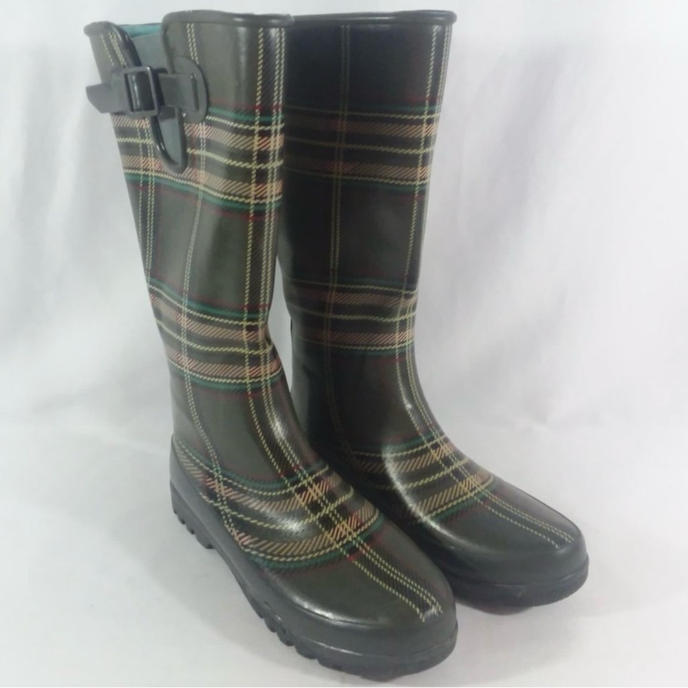 Sperry Multicolor Plaid Boots - Picture 2 of 11